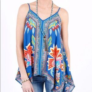 Capri print Tank | EVEREVE